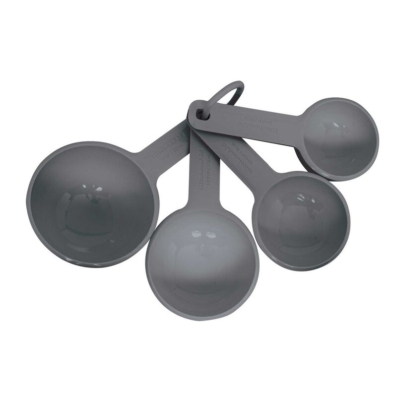 KitchenAid Measuring Cups Set of Four Charcoal Grey image number 0